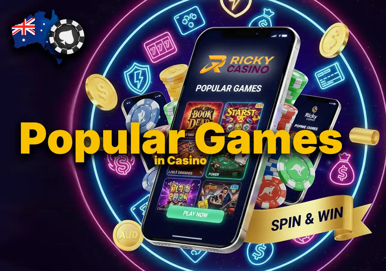 Popular Games in the Ricky Casino App – Slots and Table Games